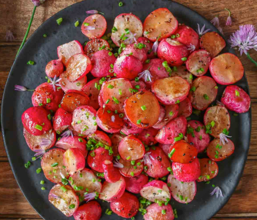 Roasted Balsamic Radishes Recipe