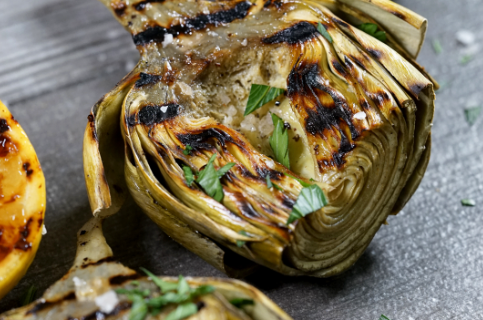 Grilled Artichoke with Balsamic Vinegar