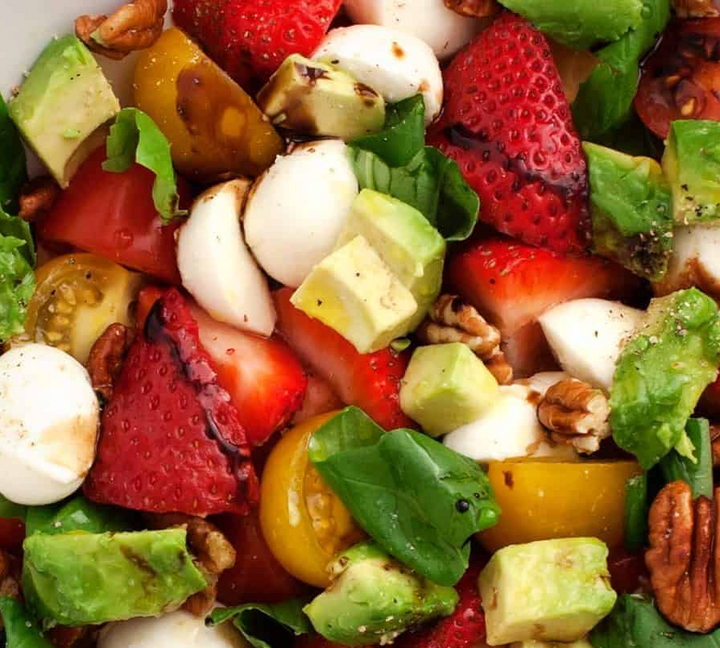 Strawberry Salad with Arlotta Balsamic Vinegar