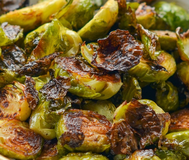 Roasted Brussel Sprouts with Arlotta Balsamic Vinegar